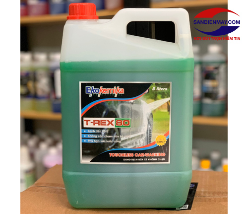 Hóa chất rửa xe không chạm Ekokemika T-Rex 80 (can 5L)